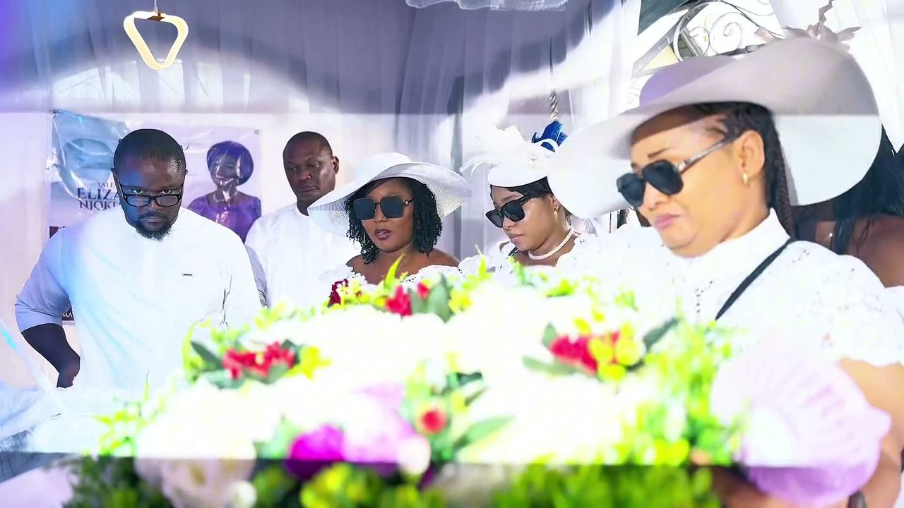 Burial event poster