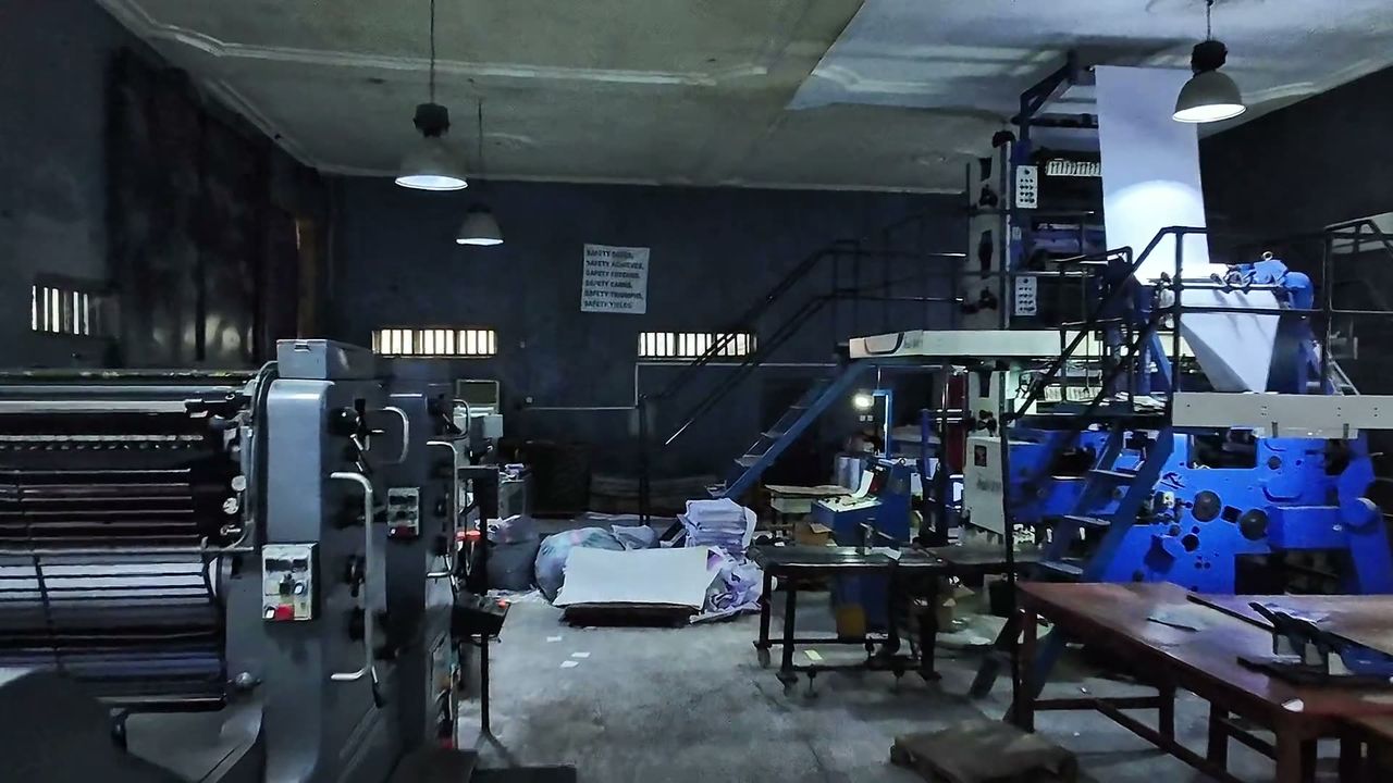 Printing company poster
